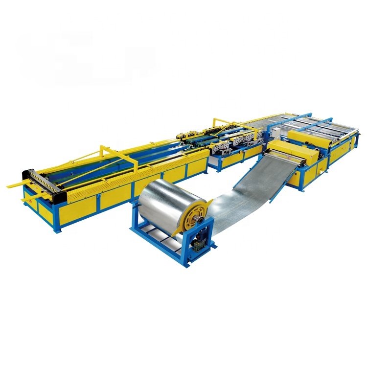 China Factory Price Hvac Auto Duct Manufacture Making Line Machine